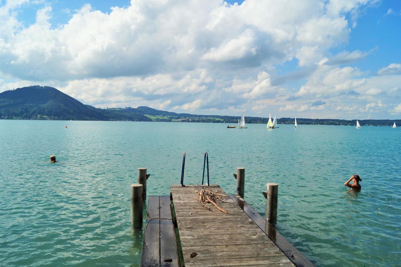 Seegasthof Zur Landeroith Weyregg am Attersee Zewnętrze zdjęcie